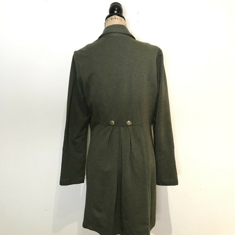 Cabi Cavilleri Military Style Army Green Womens Ponte Jacket Style 587 Medium - Picture 3 of 9